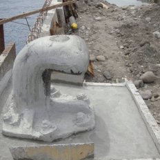 Mooring Bollard Installed